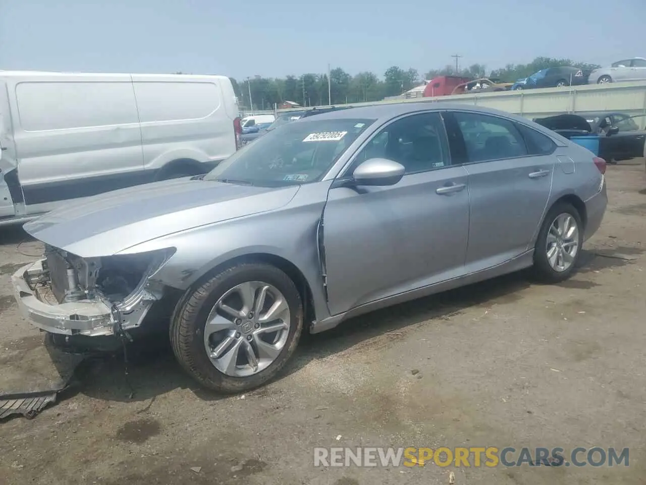 1 Photograph of a damaged car 1HGCV1F15KA111422 HONDA ACCORD 2019