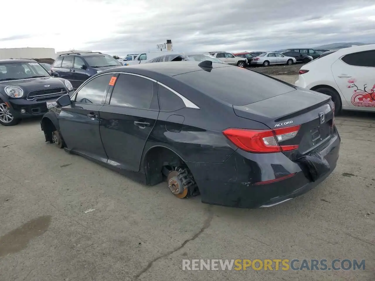 2 Photograph of a damaged car 1HGCV1F15KA122078 HONDA ACCORD 2019