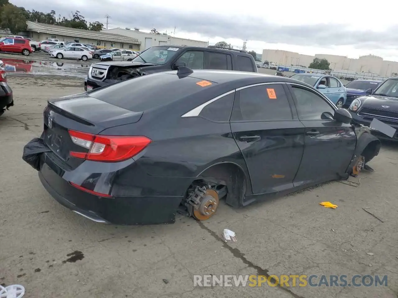 3 Photograph of a damaged car 1HGCV1F15KA122078 HONDA ACCORD 2019