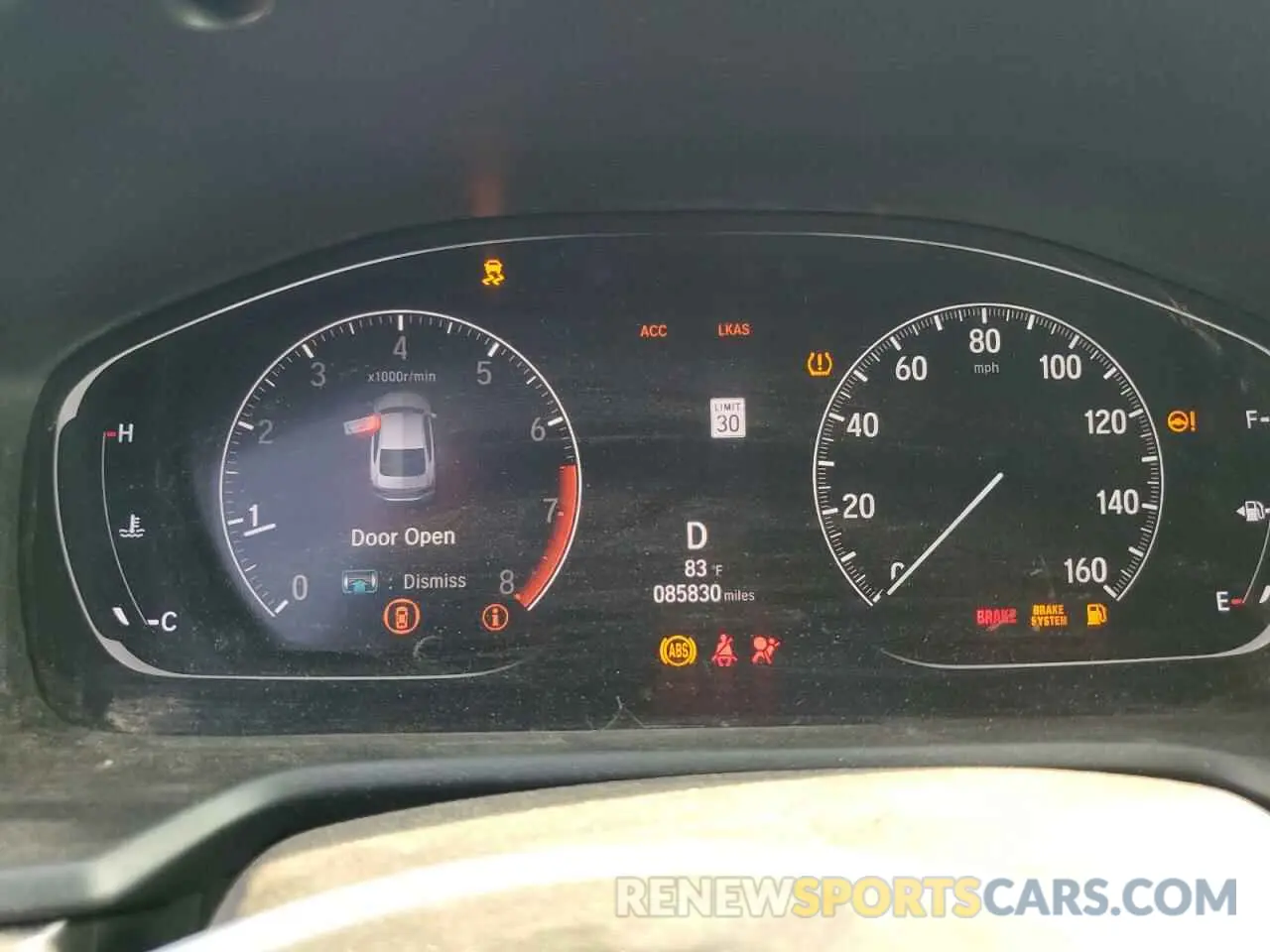 9 Photograph of a damaged car 1HGCV1F15KA125868 HONDA ACCORD 2019