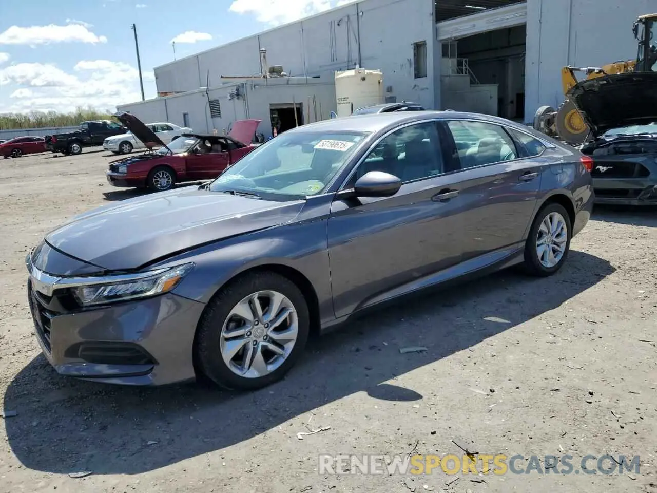 1 Photograph of a damaged car 1HGCV1F15KA152519 HONDA ACCORD 2019