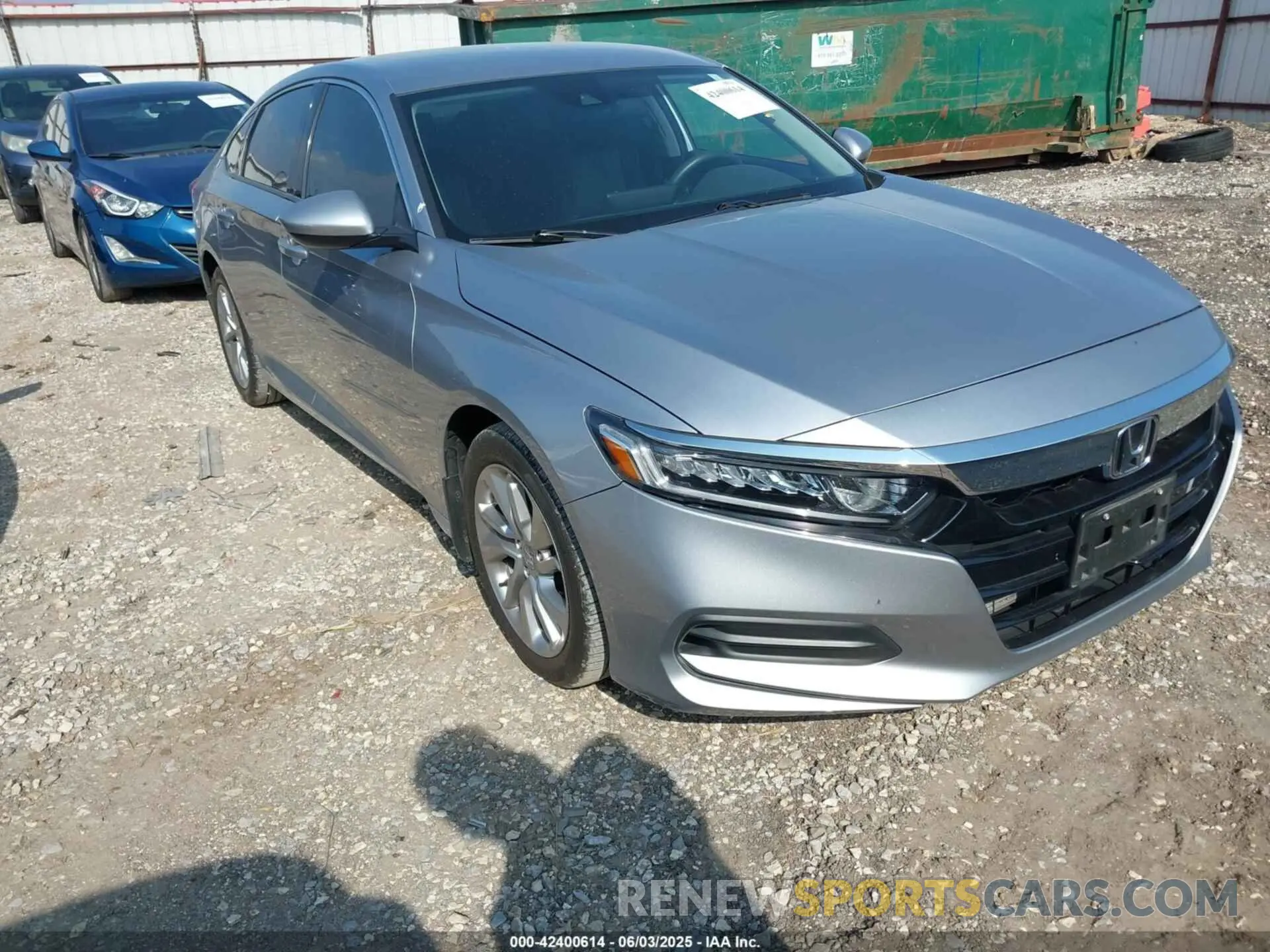 1 Photograph of a damaged car 1HGCV1F16KA011569 HONDA ACCORD 2019