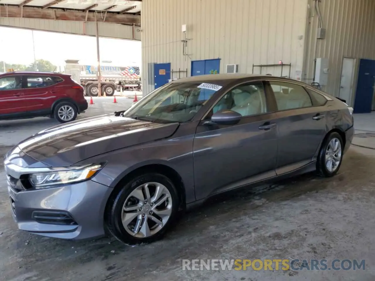 1 Photograph of a damaged car 1HGCV1F16KA015380 HONDA ACCORD 2019