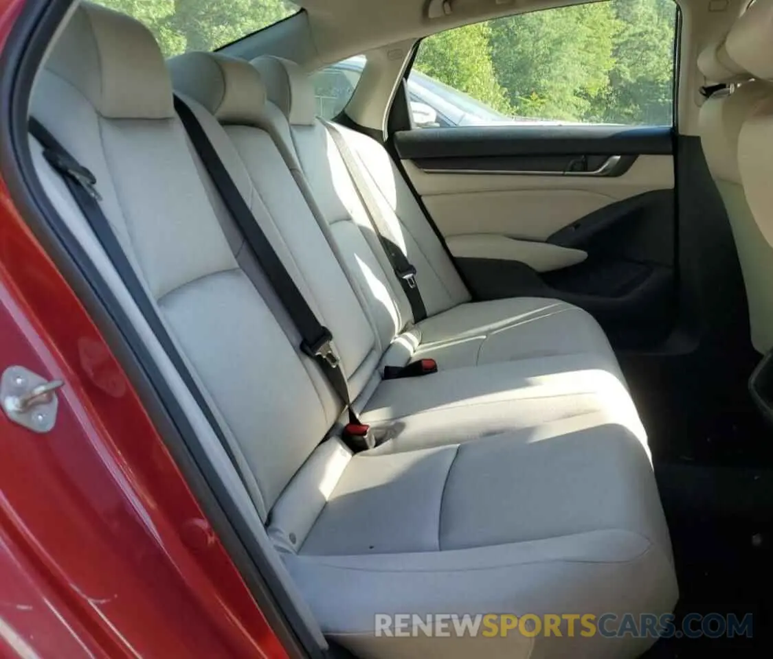10 Photograph of a damaged car 1HGCV1F16KA029098 HONDA ACCORD 2019