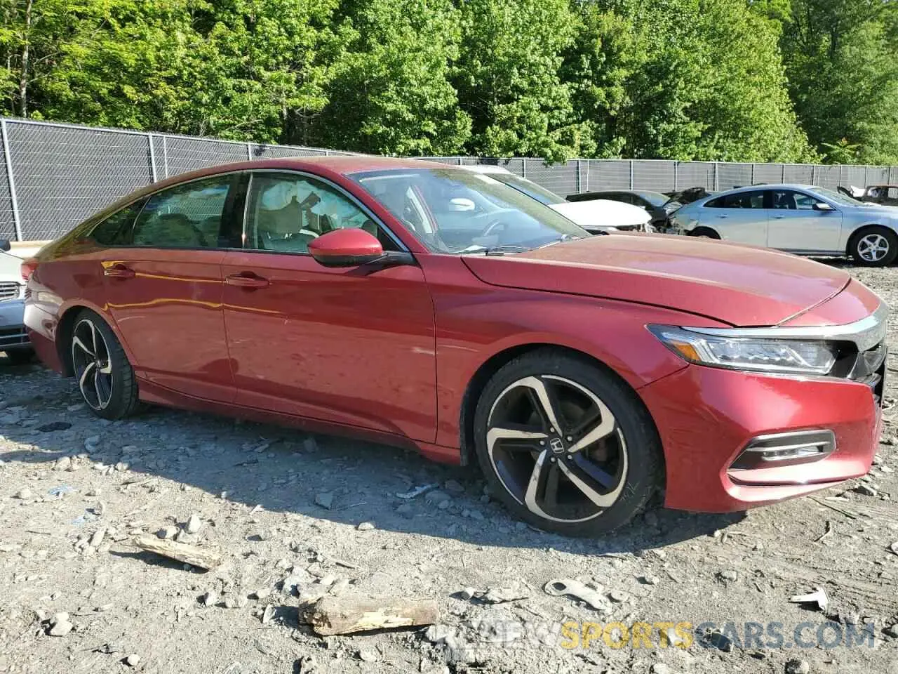 4 Photograph of a damaged car 1HGCV1F16KA029098 HONDA ACCORD 2019