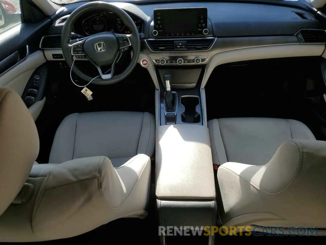 8 Photograph of a damaged car 1HGCV1F16KA029098 HONDA ACCORD 2019