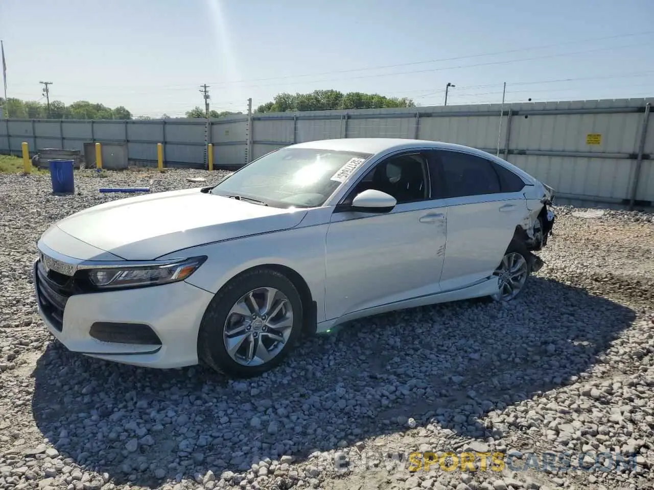1 Photograph of a damaged car 1HGCV1F16KA042966 HONDA ACCORD 2019