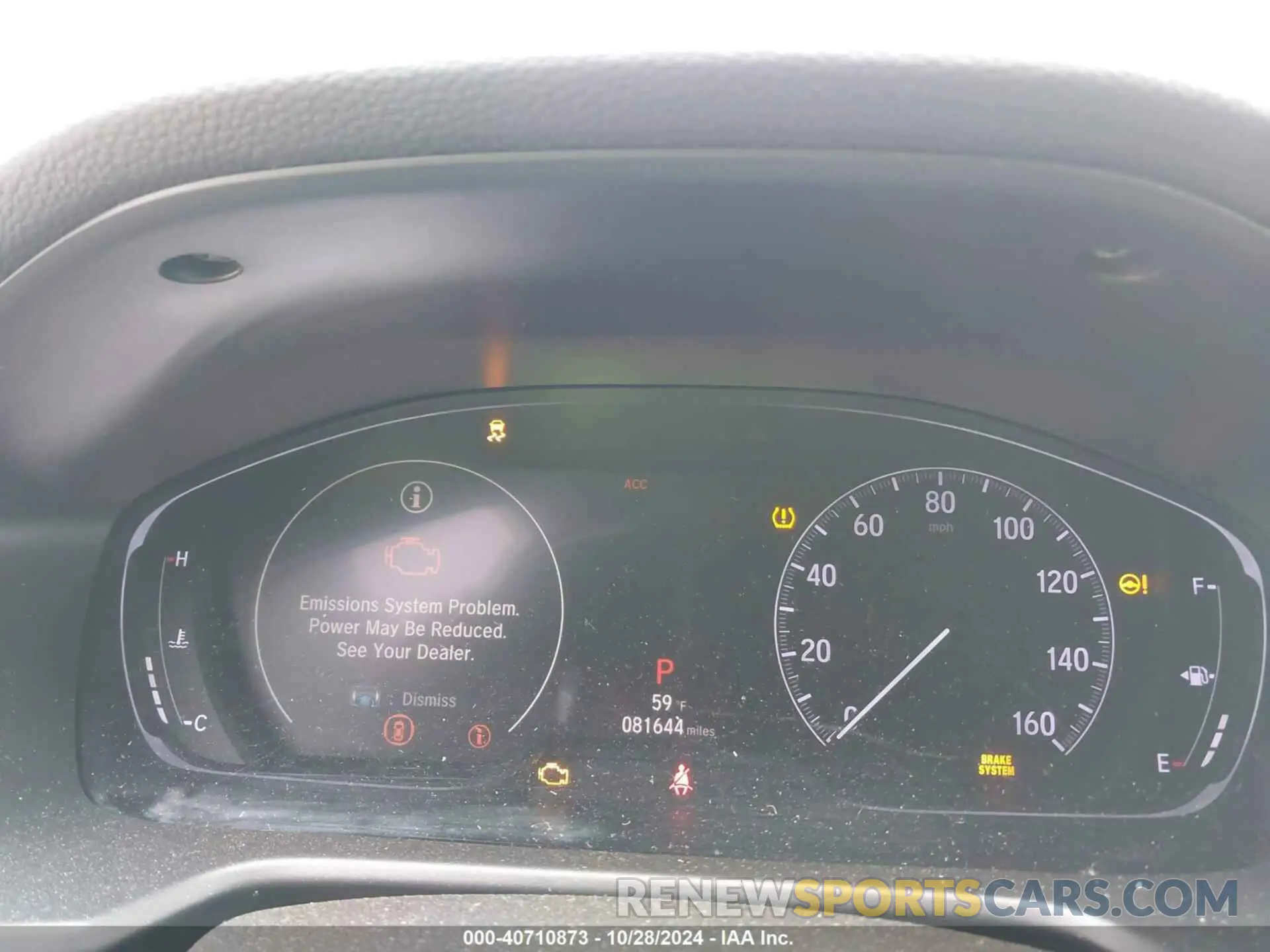 7 Photograph of a damaged car 1HGCV1F16KA061226 HONDA ACCORD 2019