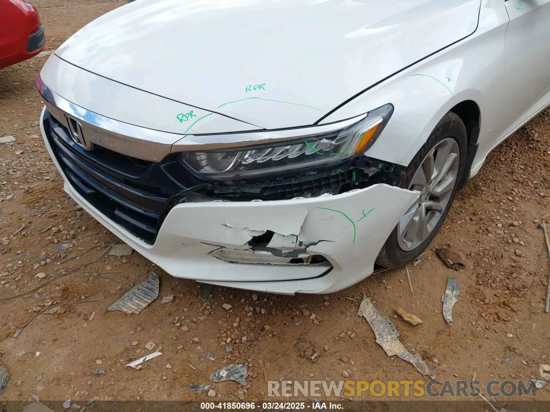 6 Photograph of a damaged car 1HGCV1F16KA067625 HONDA ACCORD 2019