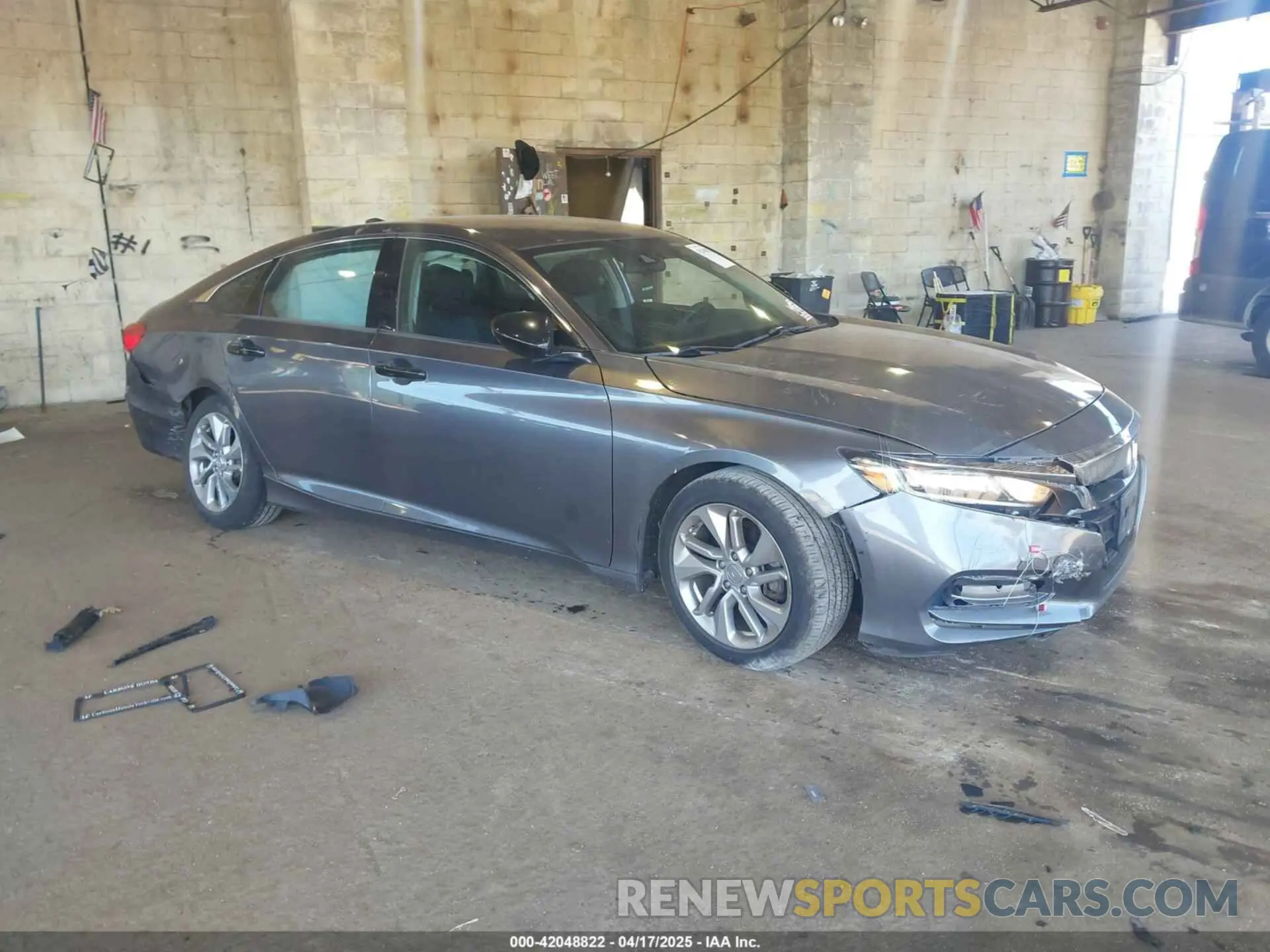 1 Photograph of a damaged car 1HGCV1F16KA088622 HONDA ACCORD 2019