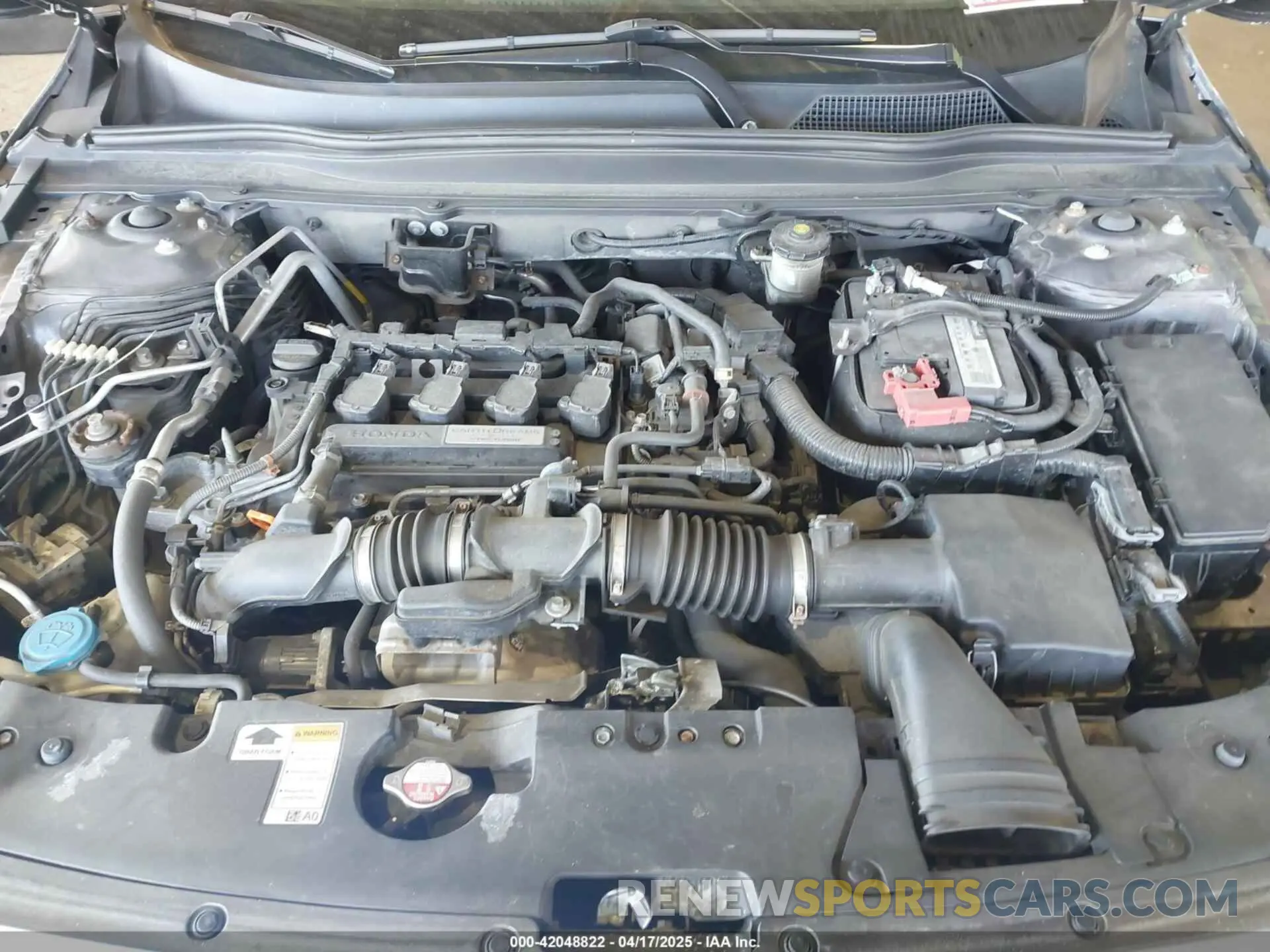 10 Photograph of a damaged car 1HGCV1F16KA088622 HONDA ACCORD 2019