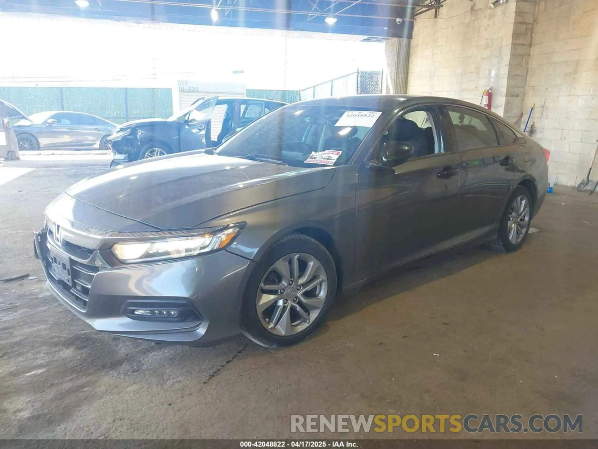 2 Photograph of a damaged car 1HGCV1F16KA088622 HONDA ACCORD 2019