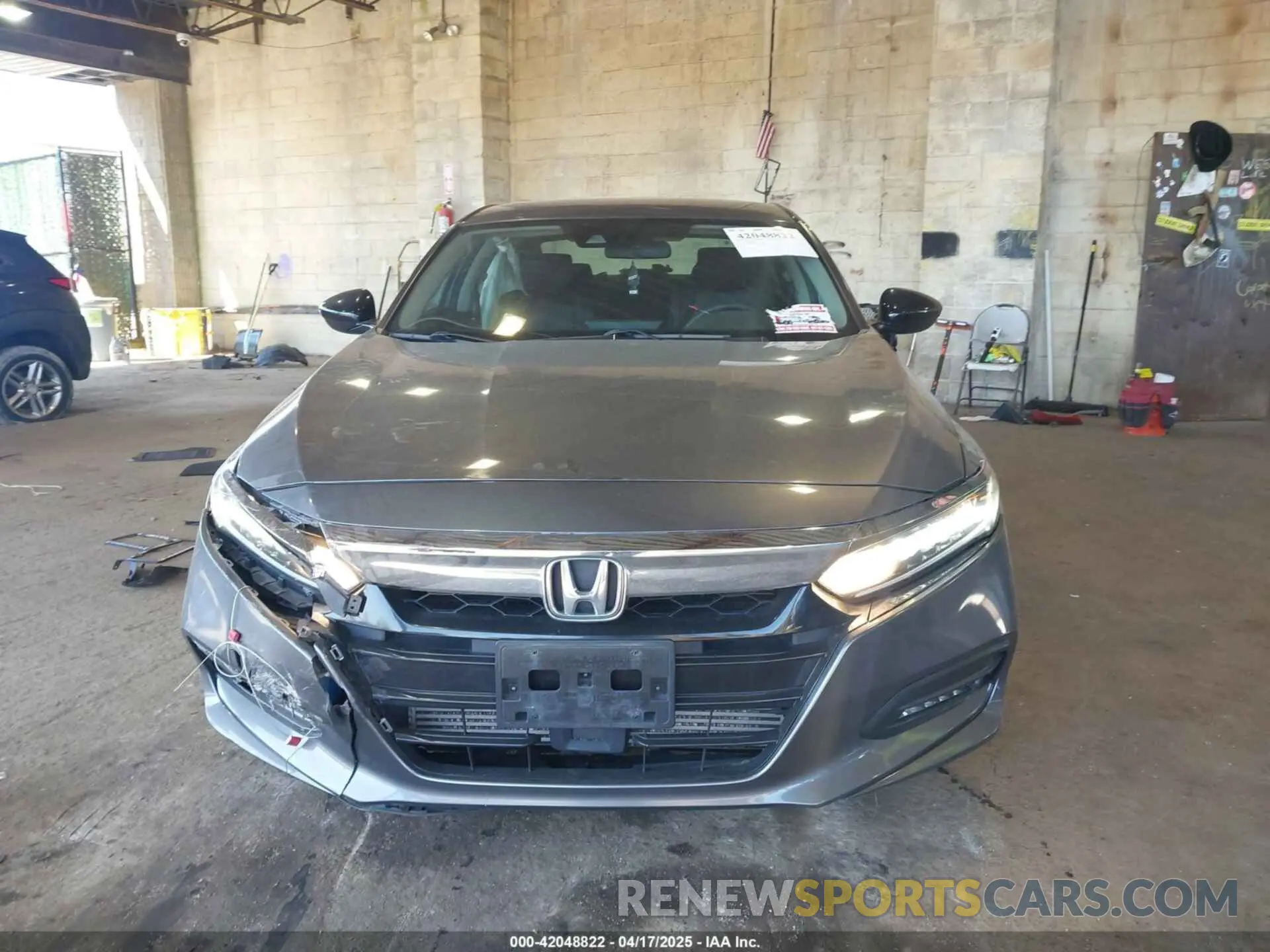 6 Photograph of a damaged car 1HGCV1F16KA088622 HONDA ACCORD 2019