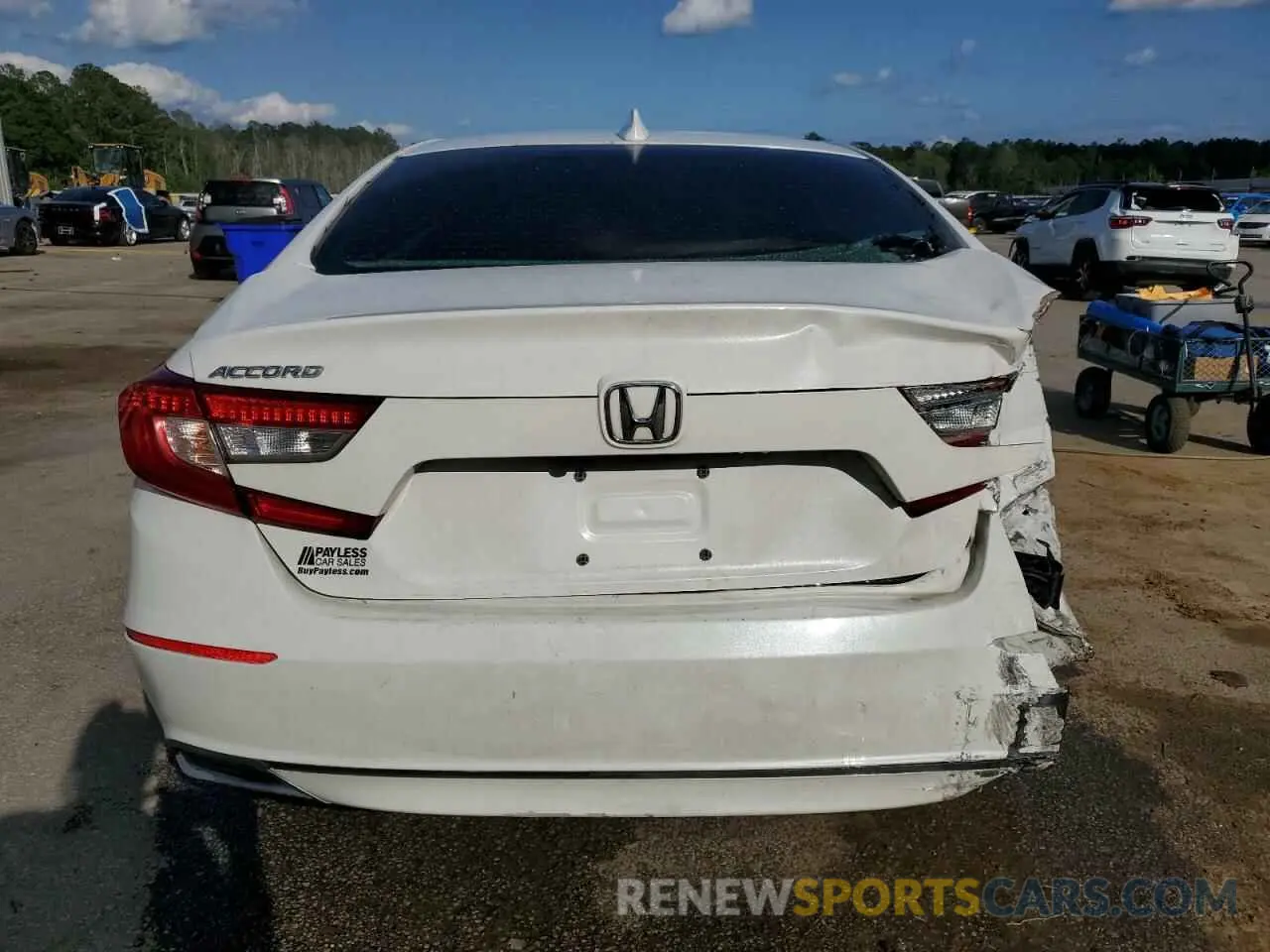 6 Photograph of a damaged car 1HGCV1F16KA092475 HONDA ACCORD 2019