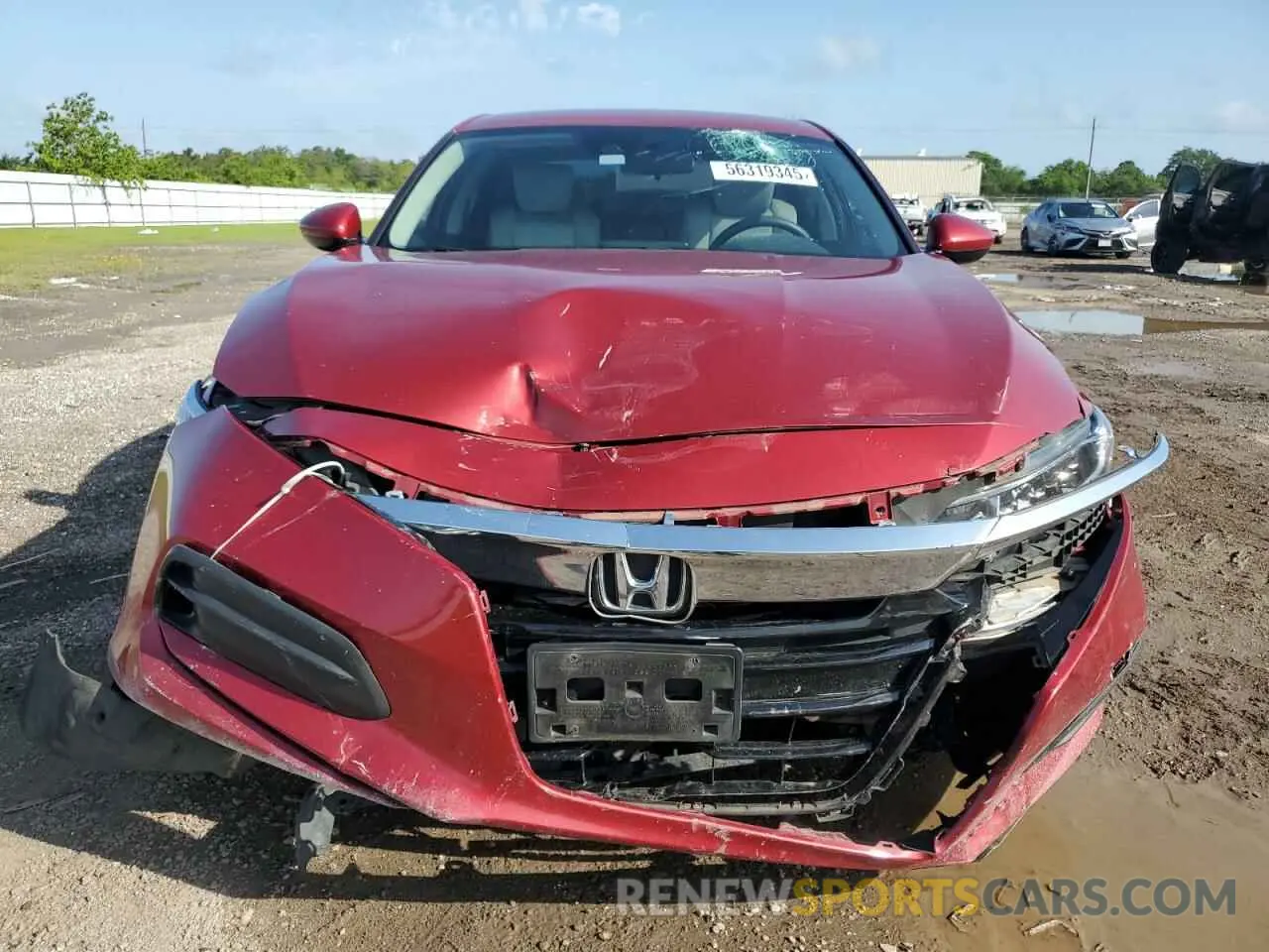 5 Photograph of a damaged car 1HGCV1F16KA096445 HONDA ACCORD 2019