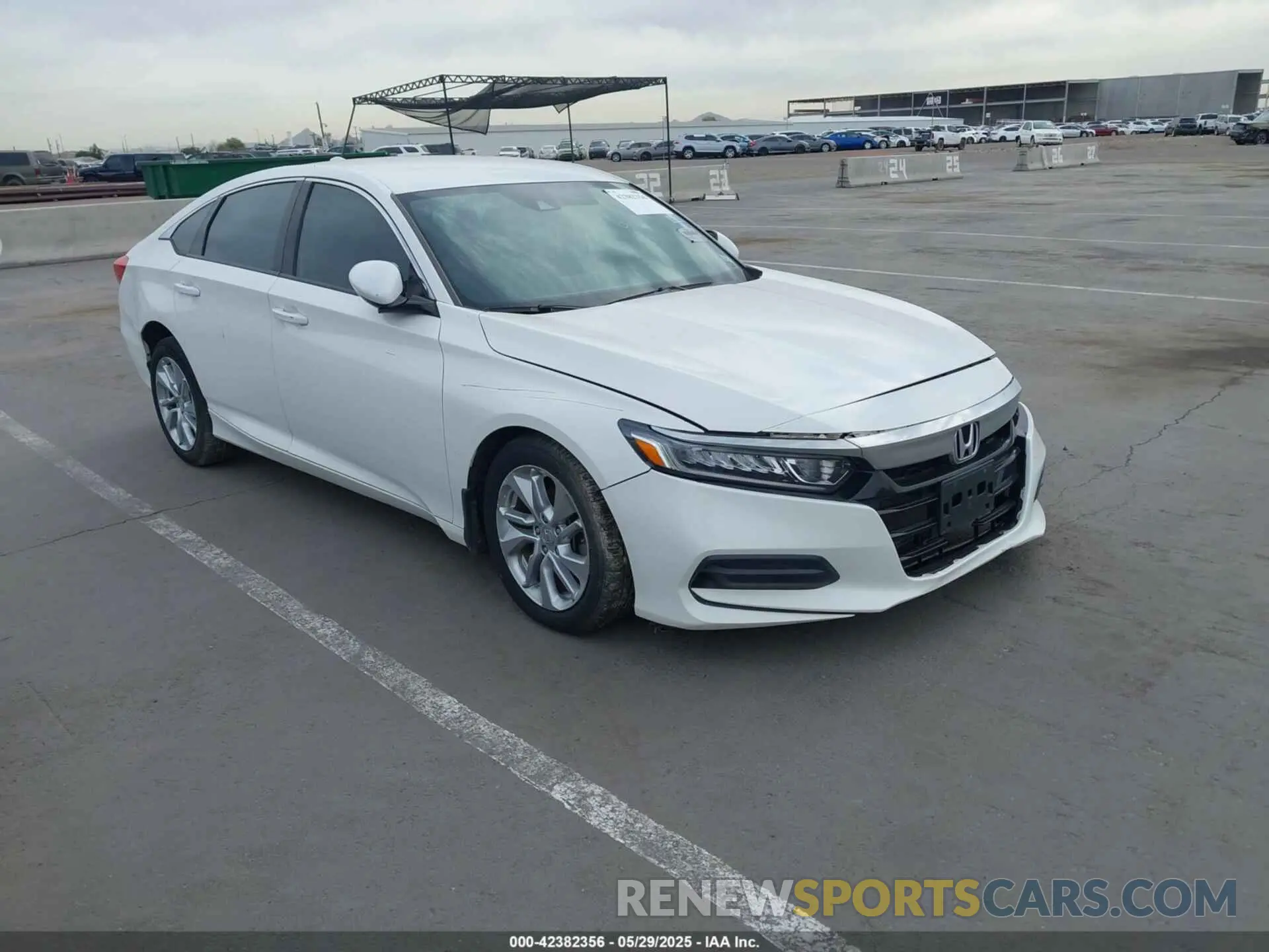 1 Photograph of a damaged car 1HGCV1F16KA097000 HONDA ACCORD 2019