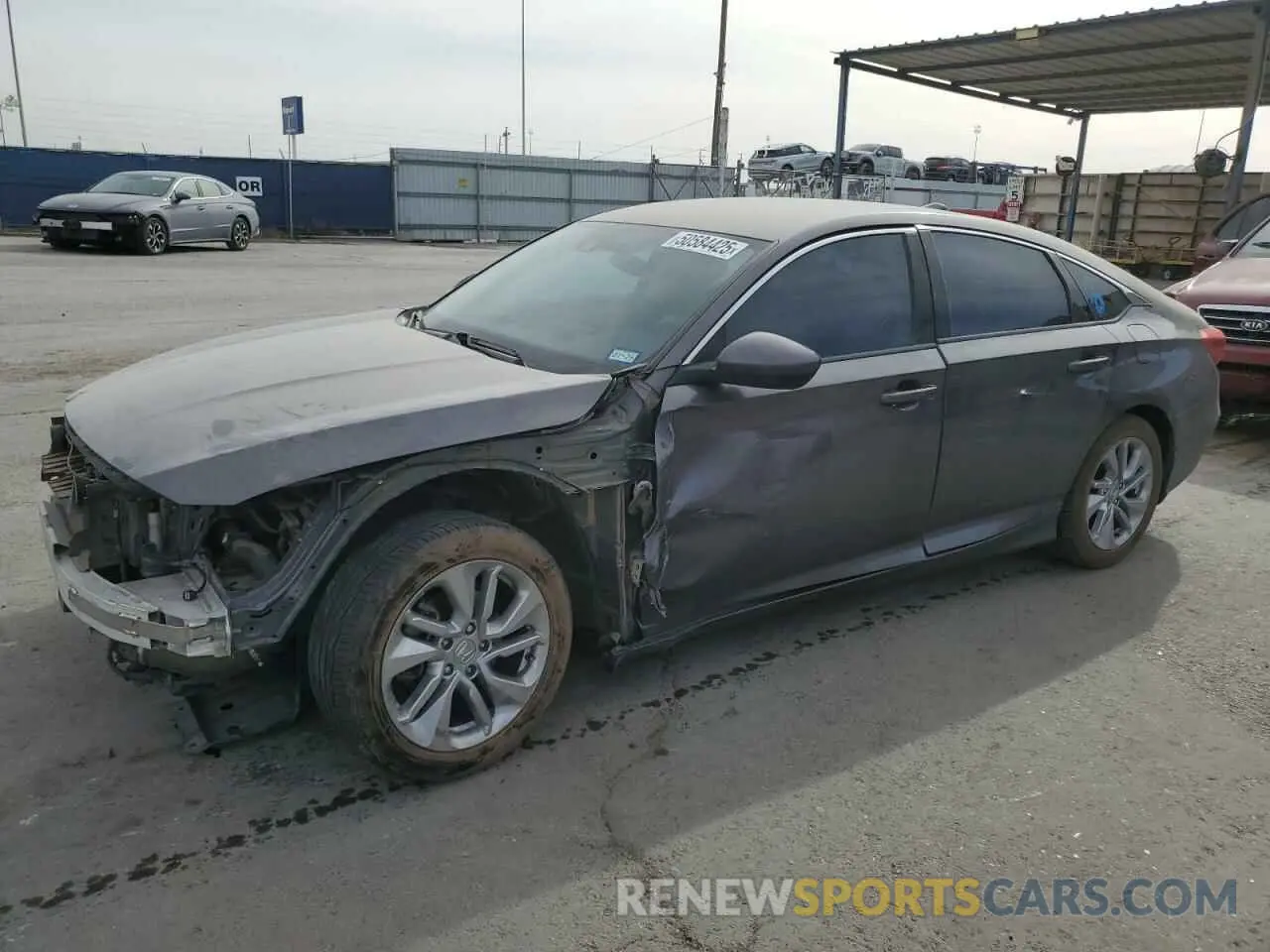 1 Photograph of a damaged car 1HGCV1F16KA099068 HONDA ACCORD 2019