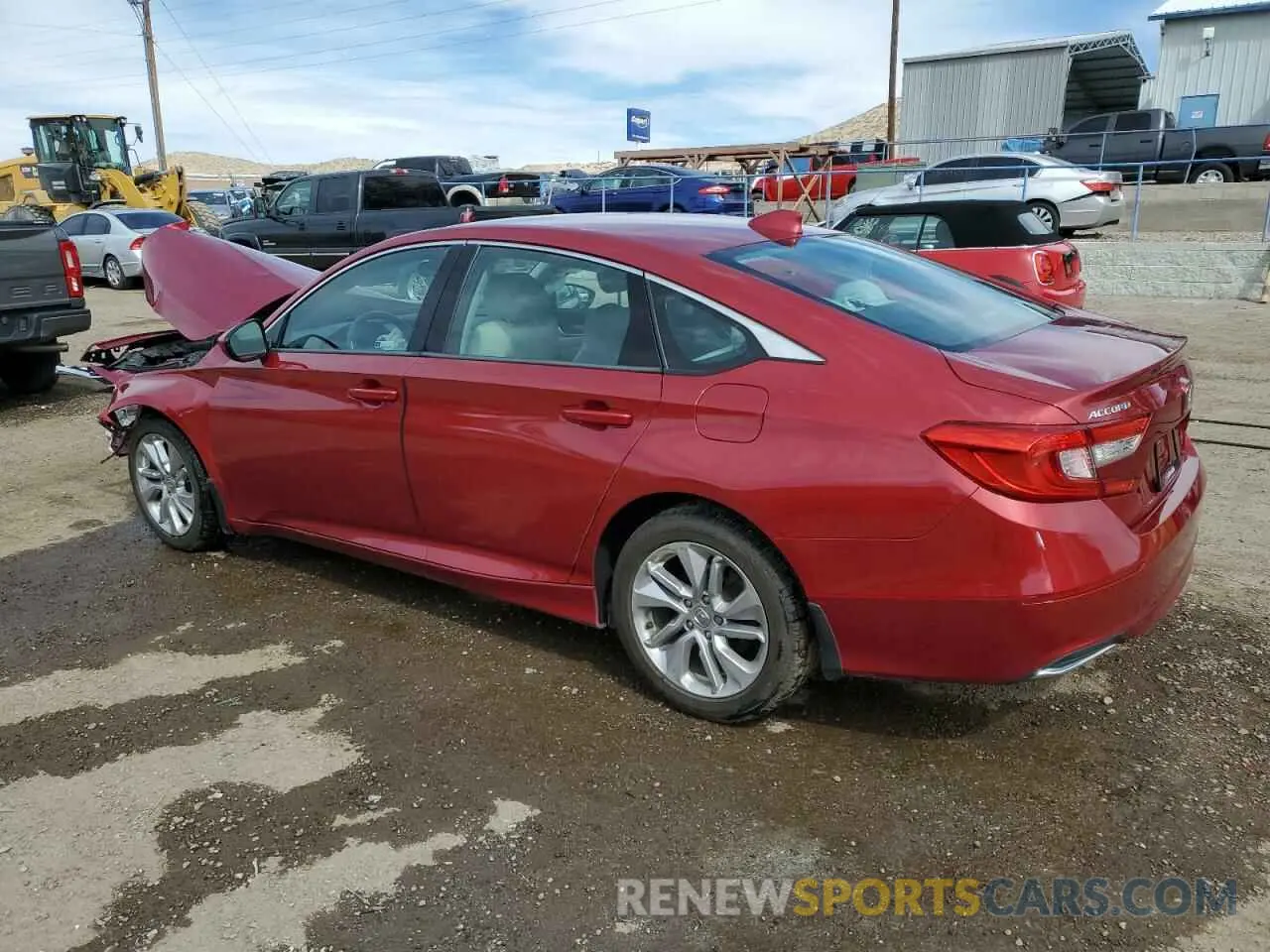 2 Photograph of a damaged car 1HGCV1F16KA104687 HONDA ACCORD 2019