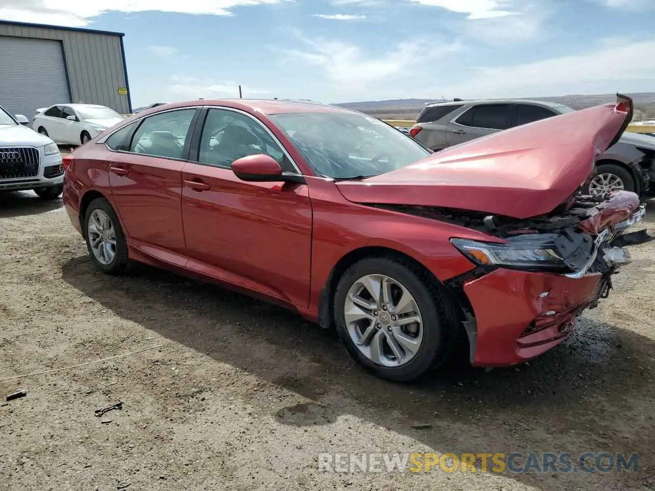 4 Photograph of a damaged car 1HGCV1F16KA104687 HONDA ACCORD 2019