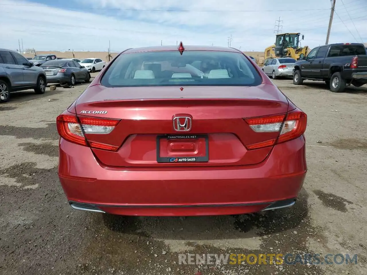 6 Photograph of a damaged car 1HGCV1F16KA104687 HONDA ACCORD 2019