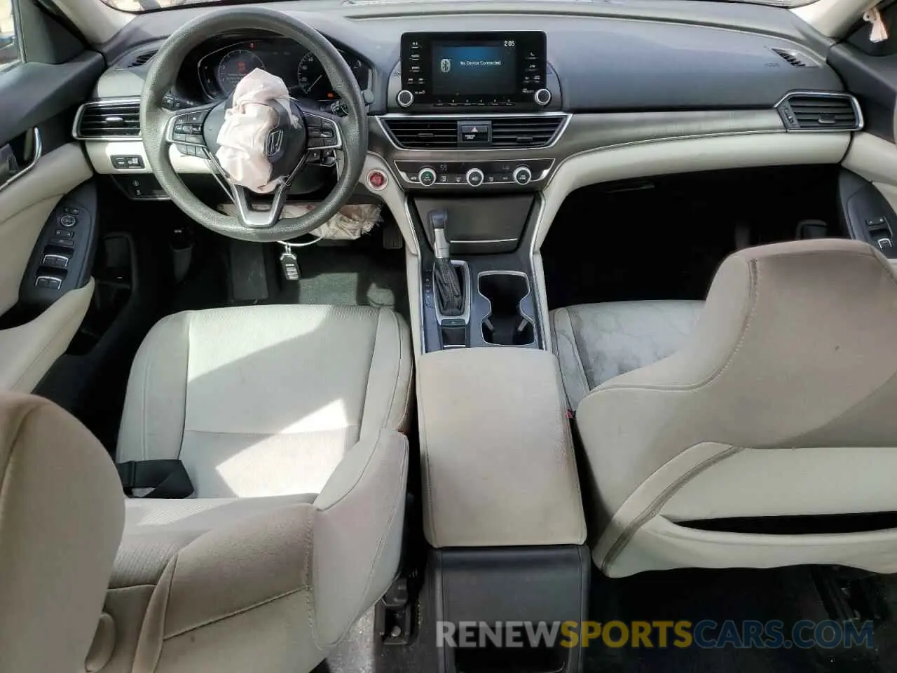 8 Photograph of a damaged car 1HGCV1F16KA104687 HONDA ACCORD 2019