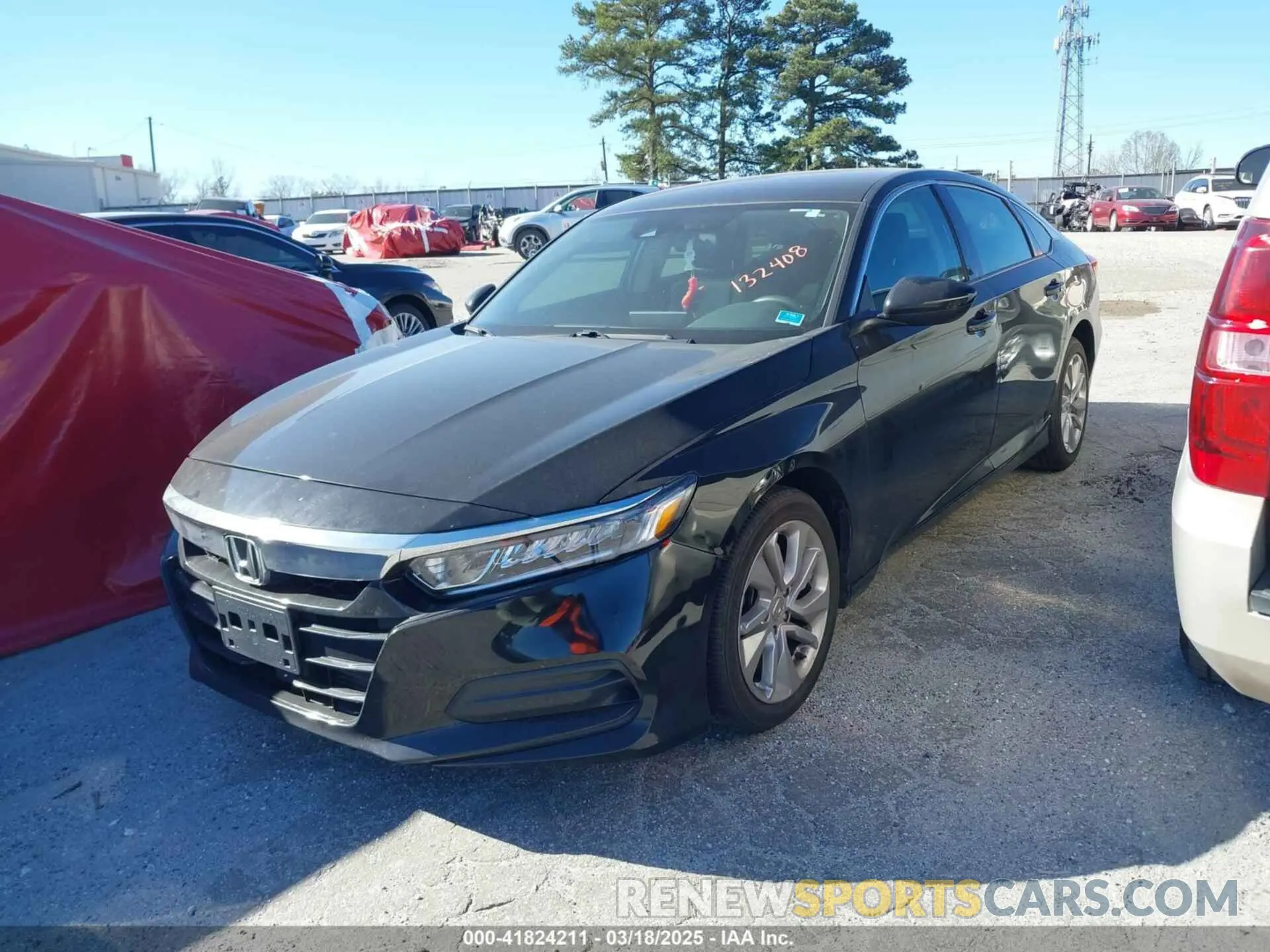 2 Photograph of a damaged car 1HGCV1F16KA132408 HONDA ACCORD 2019