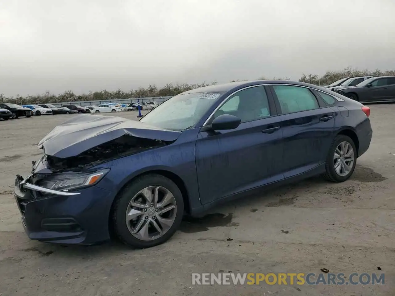 1 Photograph of a damaged car 1HGCV1F16KA146275 HONDA ACCORD 2019