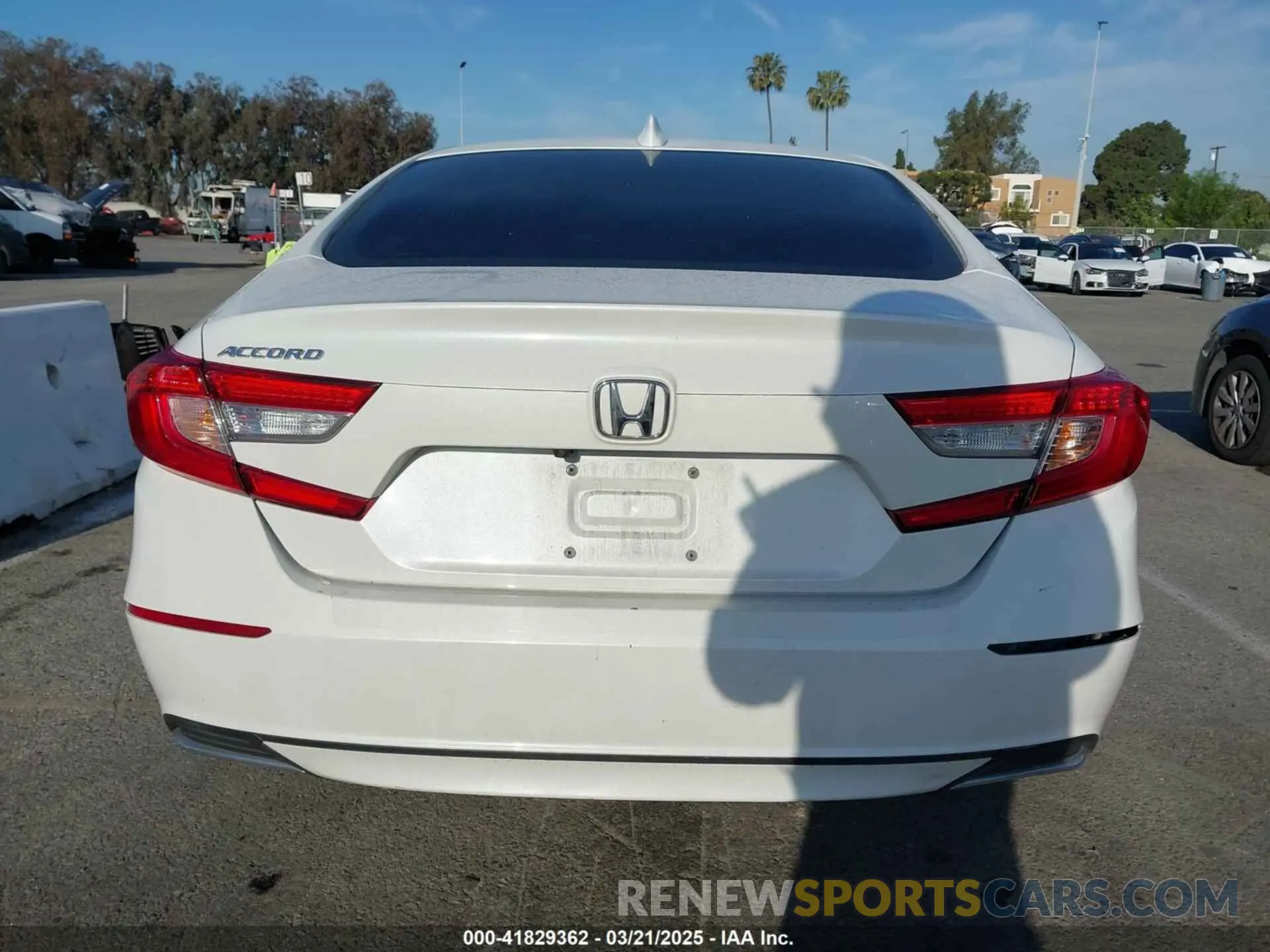 16 Photograph of a damaged car 1HGCV1F16KA155915 HONDA ACCORD 2019