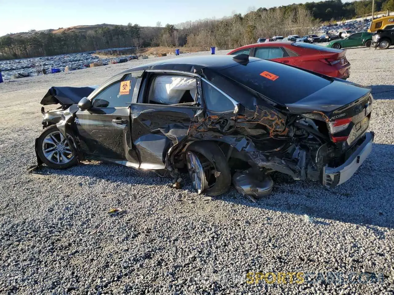 2 Photograph of a damaged car 1HGCV1F16KA158488 HONDA ACCORD 2019