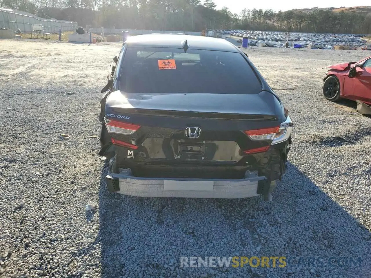 6 Photograph of a damaged car 1HGCV1F16KA158488 HONDA ACCORD 2019