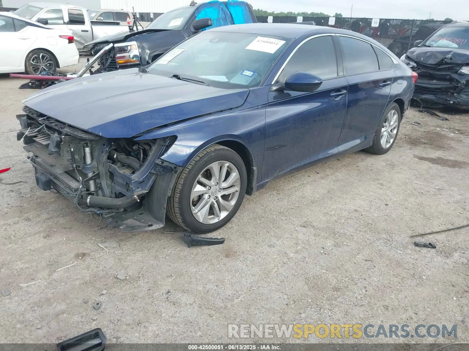 2 Photograph of a damaged car 1HGCV1F16KA159205 HONDA ACCORD 2019