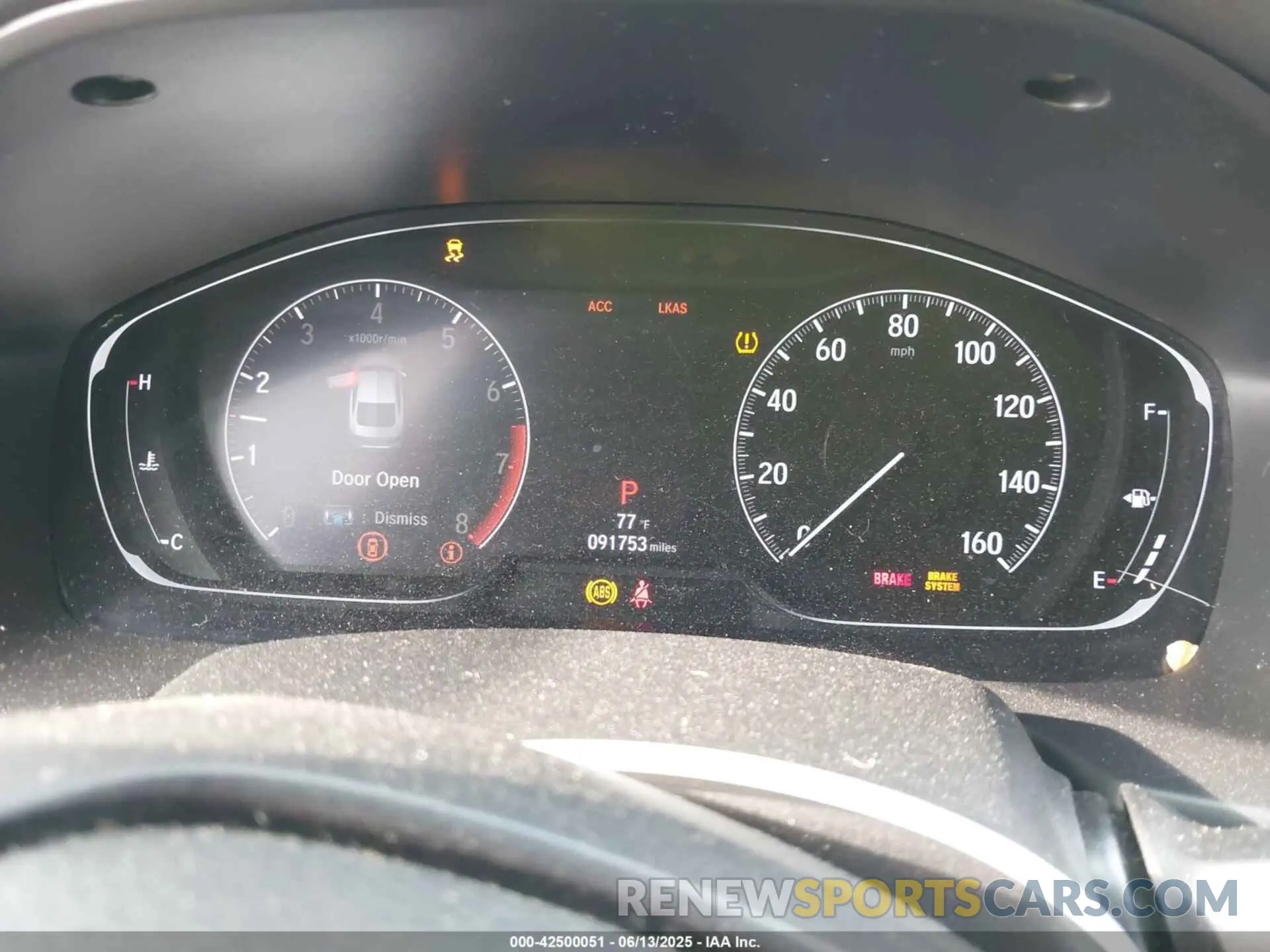 7 Photograph of a damaged car 1HGCV1F16KA159205 HONDA ACCORD 2019