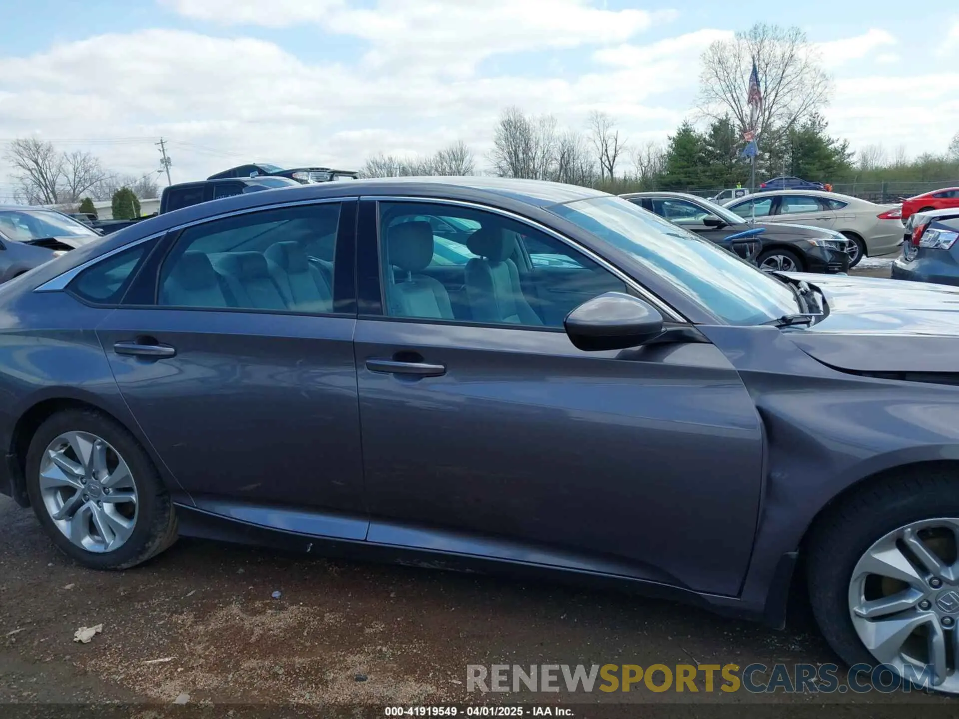 13 Photograph of a damaged car 1HGCV1F16KA166185 HONDA ACCORD 2019