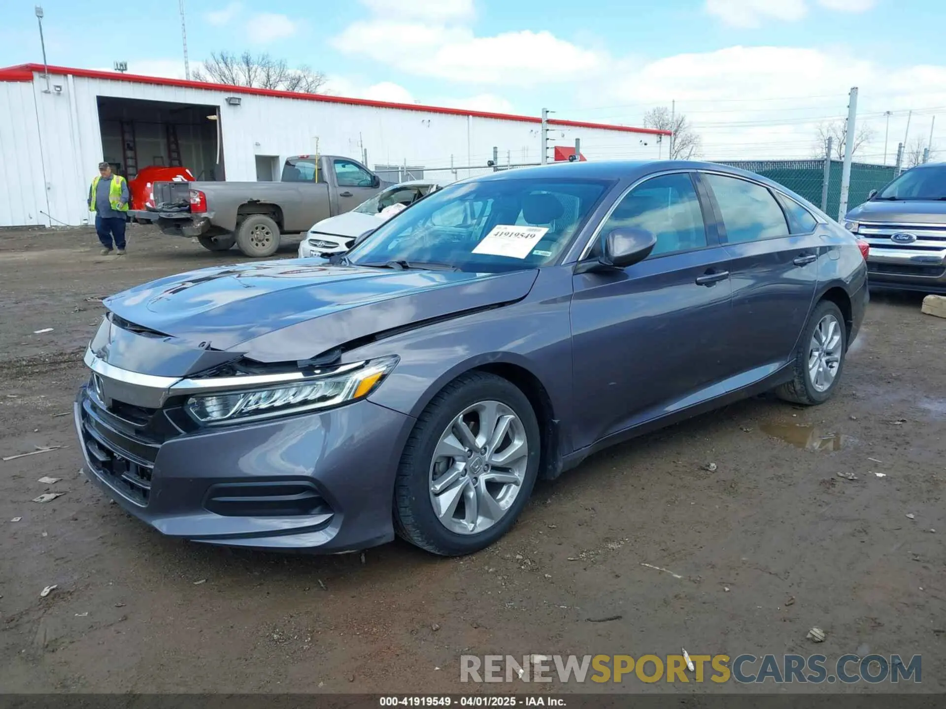 2 Photograph of a damaged car 1HGCV1F16KA166185 HONDA ACCORD 2019