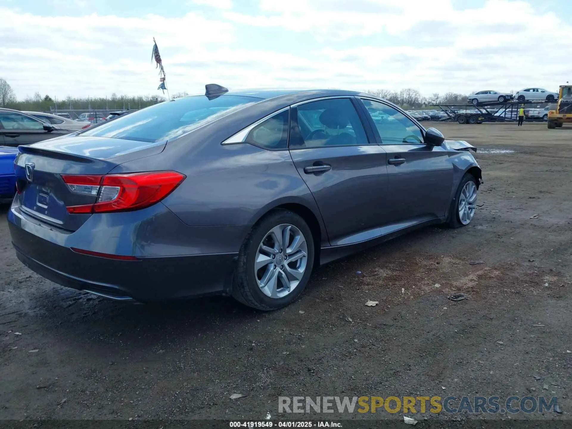 4 Photograph of a damaged car 1HGCV1F16KA166185 HONDA ACCORD 2019