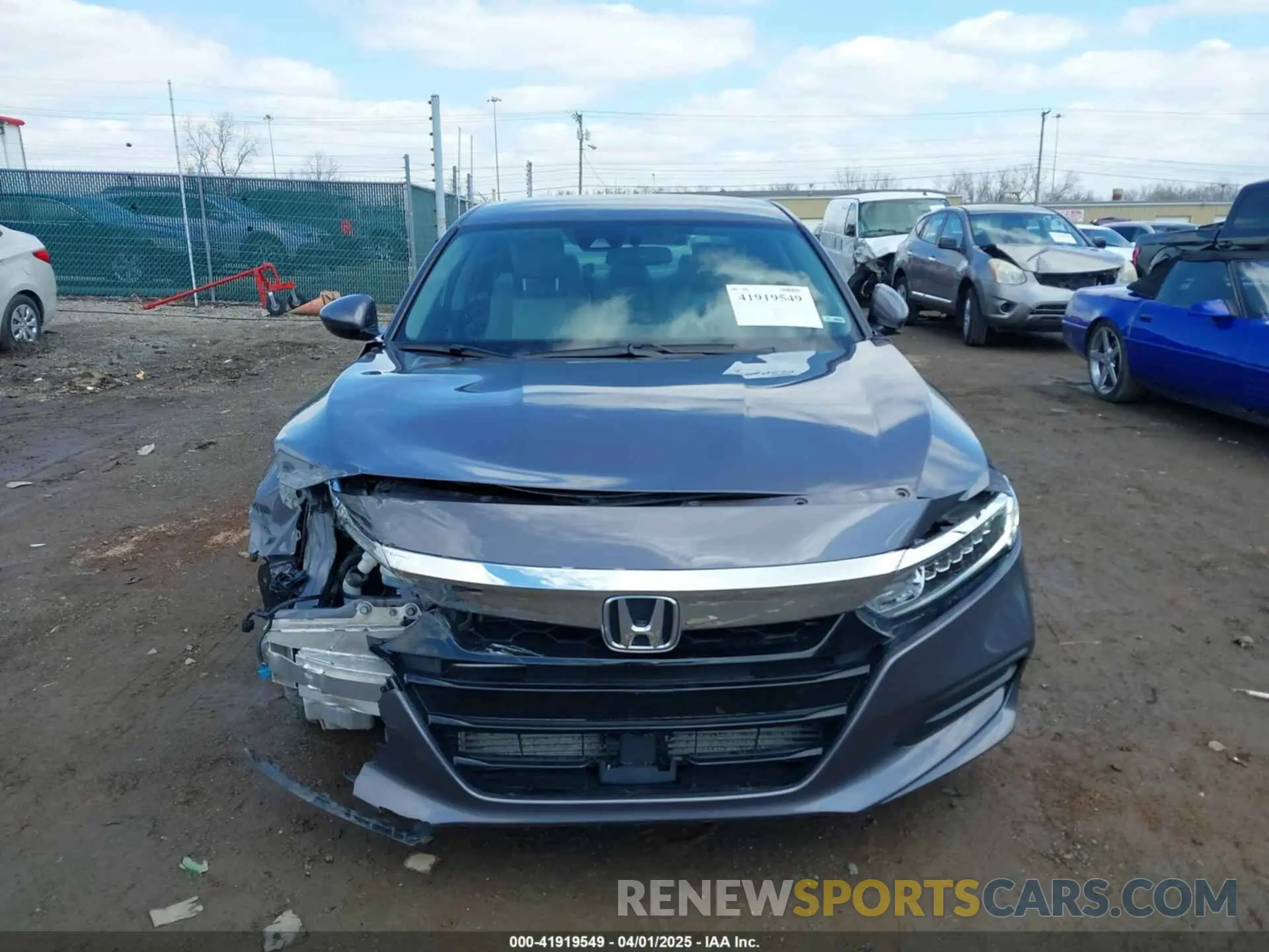 6 Photograph of a damaged car 1HGCV1F16KA166185 HONDA ACCORD 2019