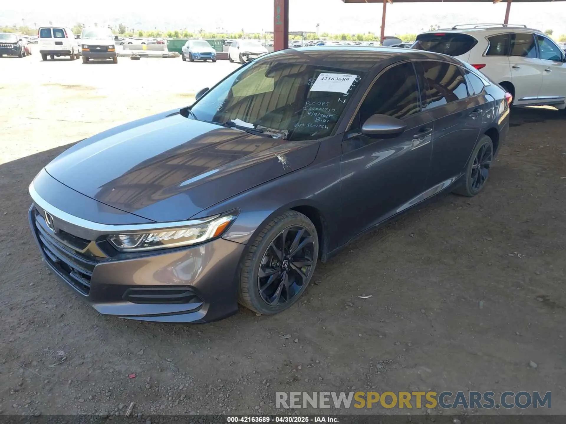 2 Photograph of a damaged car 1HGCV1F16KA174674 HONDA ACCORD 2019