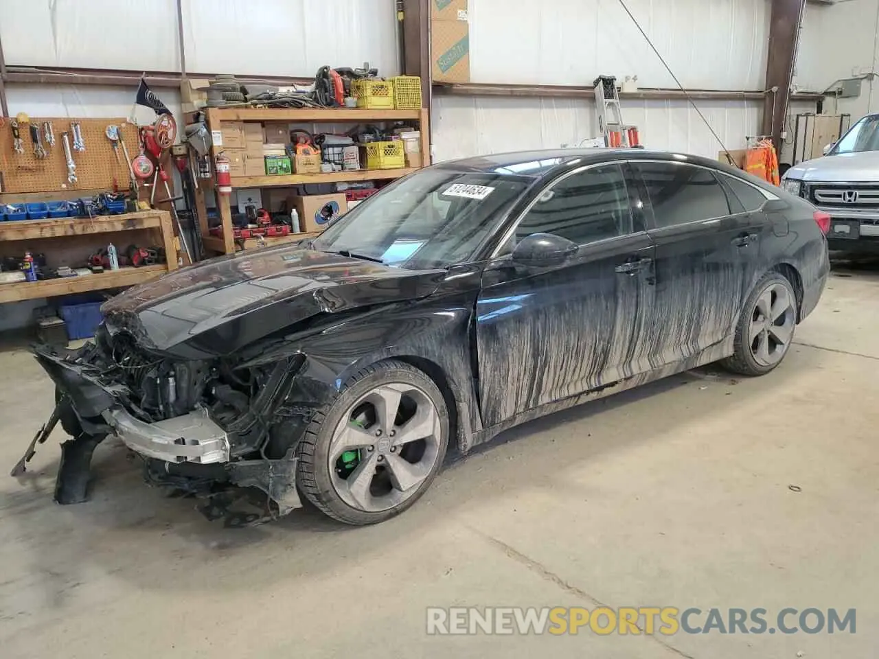 1 Photograph of a damaged car 1HGCV1F16KA805634 HONDA ACCORD 2019