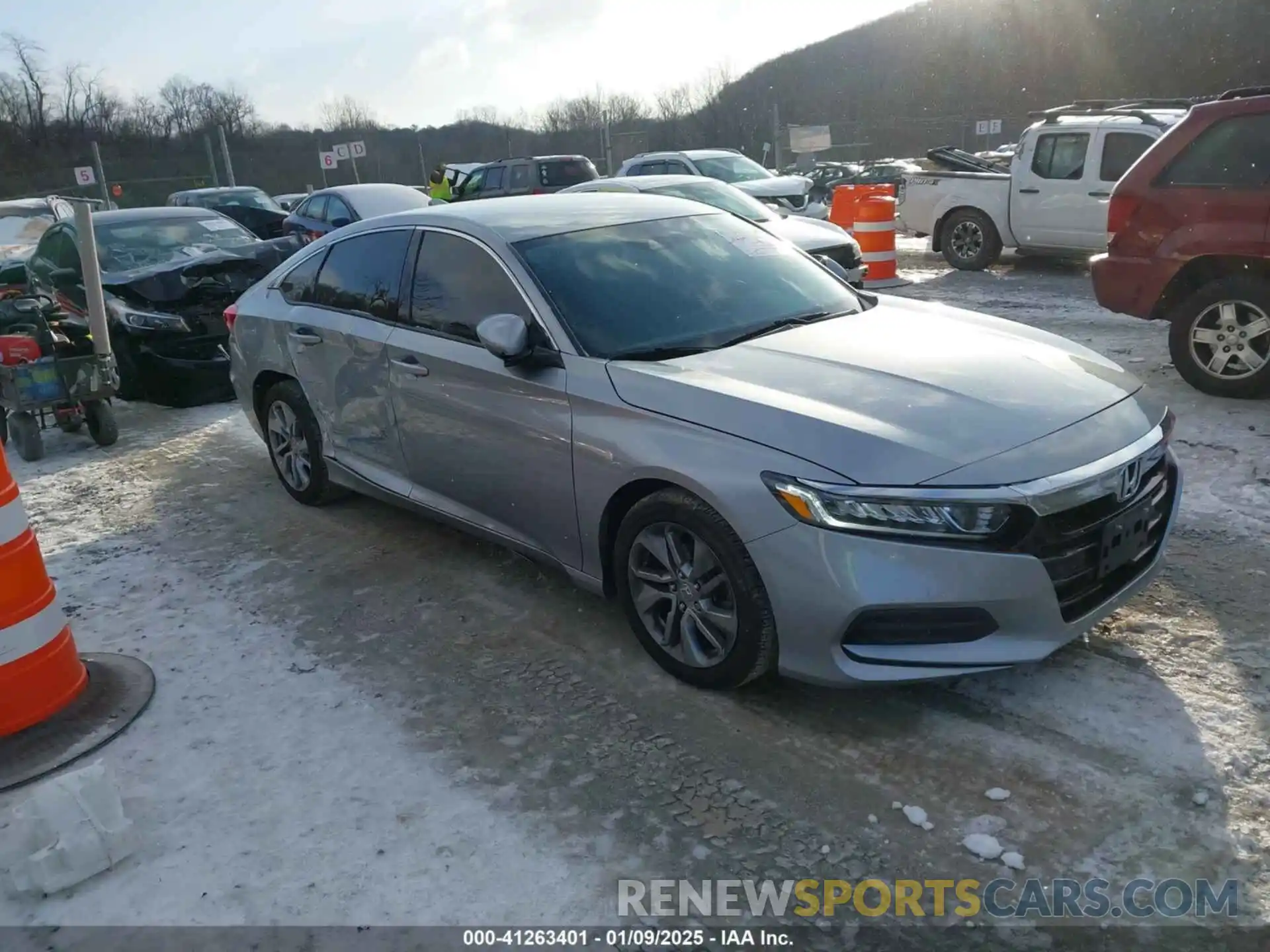 1 Photograph of a damaged car 1HGCV1F17KA049232 HONDA ACCORD 2019