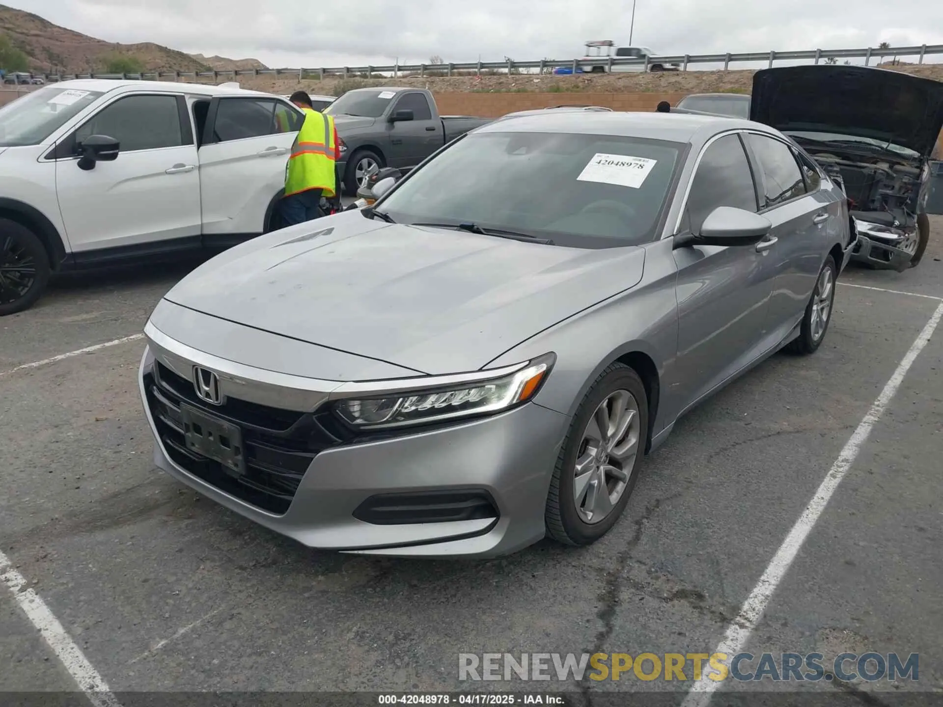 2 Photograph of a damaged car 1HGCV1F17KA085888 HONDA ACCORD 2019