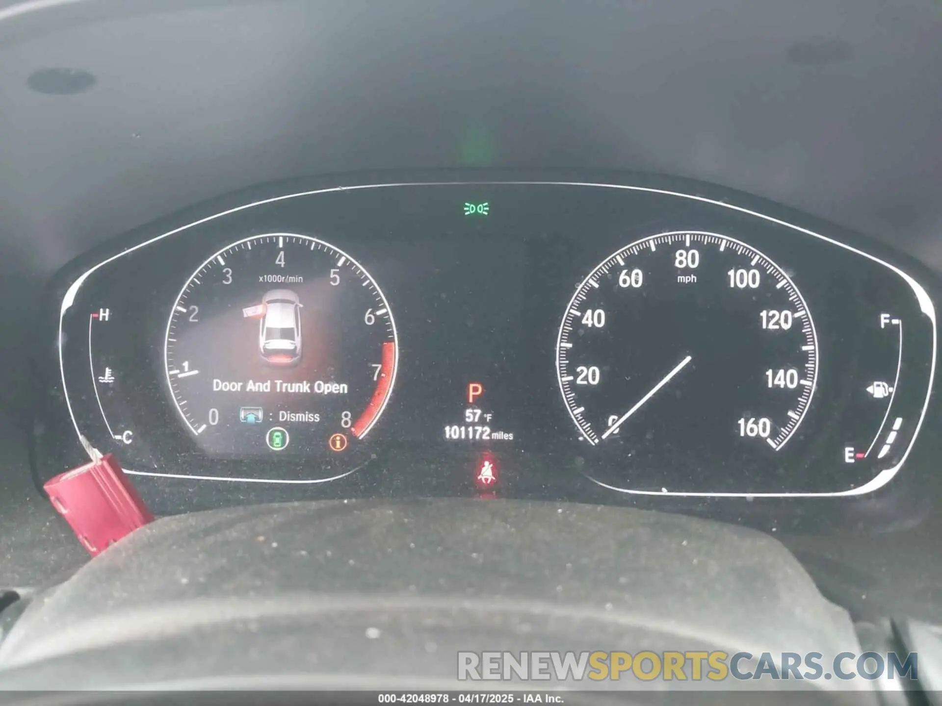 7 Photograph of a damaged car 1HGCV1F17KA085888 HONDA ACCORD 2019