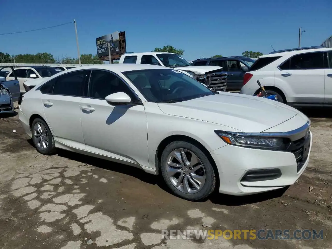 4 Photograph of a damaged car 1HGCV1F17KA108621 HONDA ACCORD 2019
