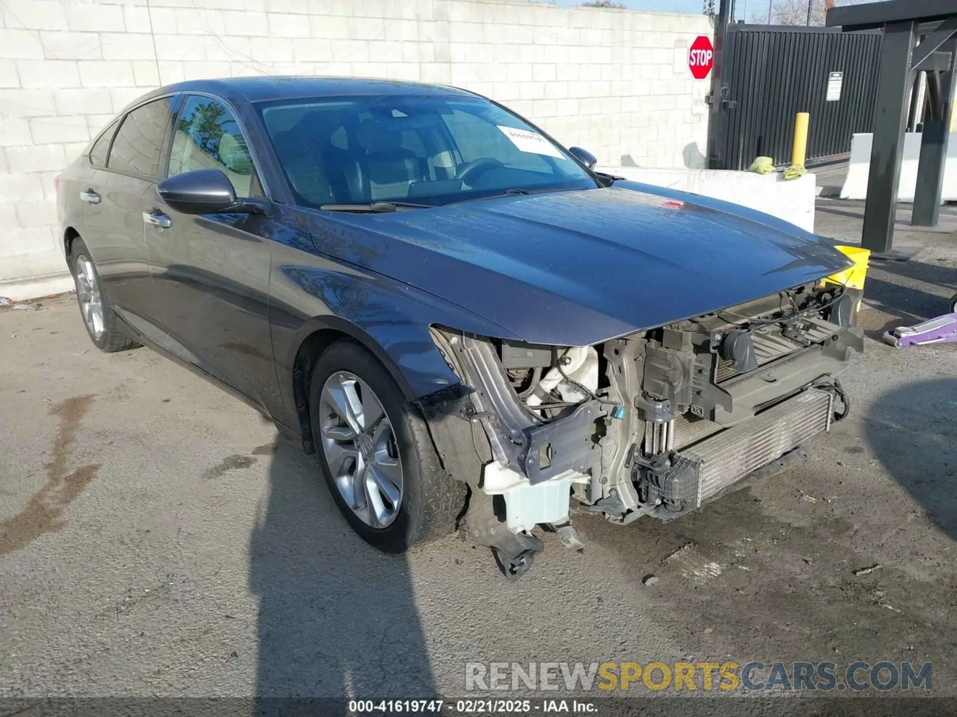 1 Photograph of a damaged car 1HGCV1F17KA149542 HONDA ACCORD 2019