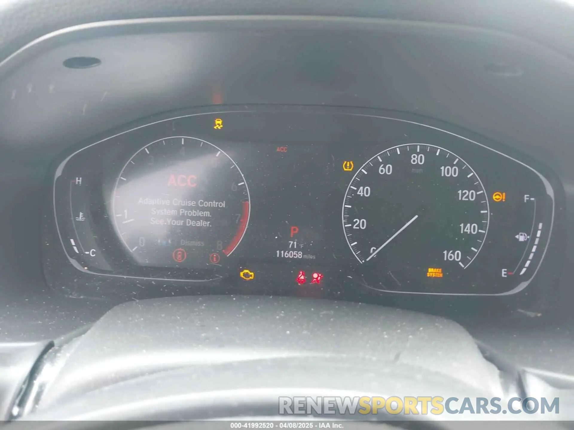 7 Photograph of a damaged car 1HGCV1F17KA153414 HONDA ACCORD 2019