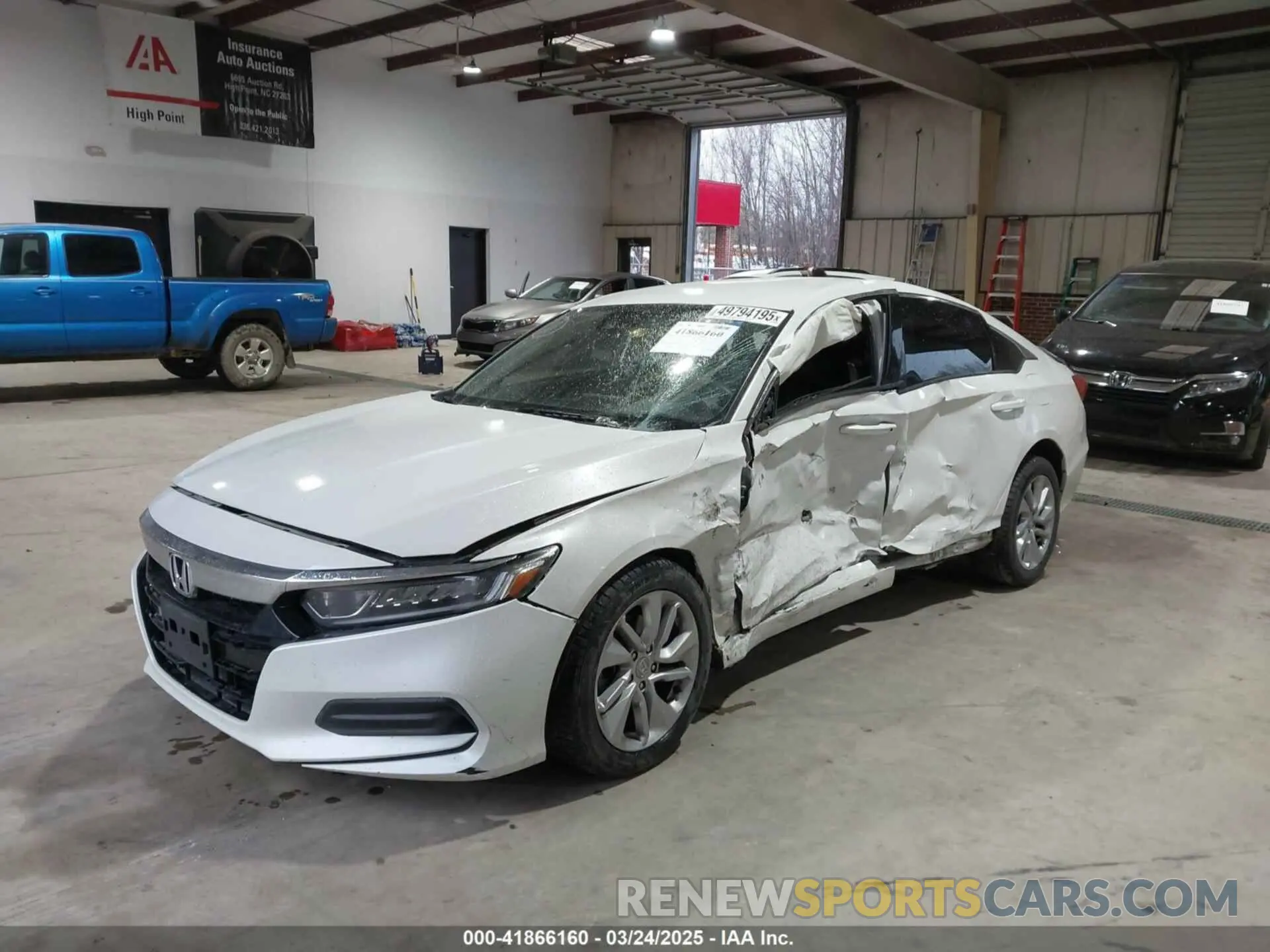 2 Photograph of a damaged car 1HGCV1F17KA157740 HONDA ACCORD 2019
