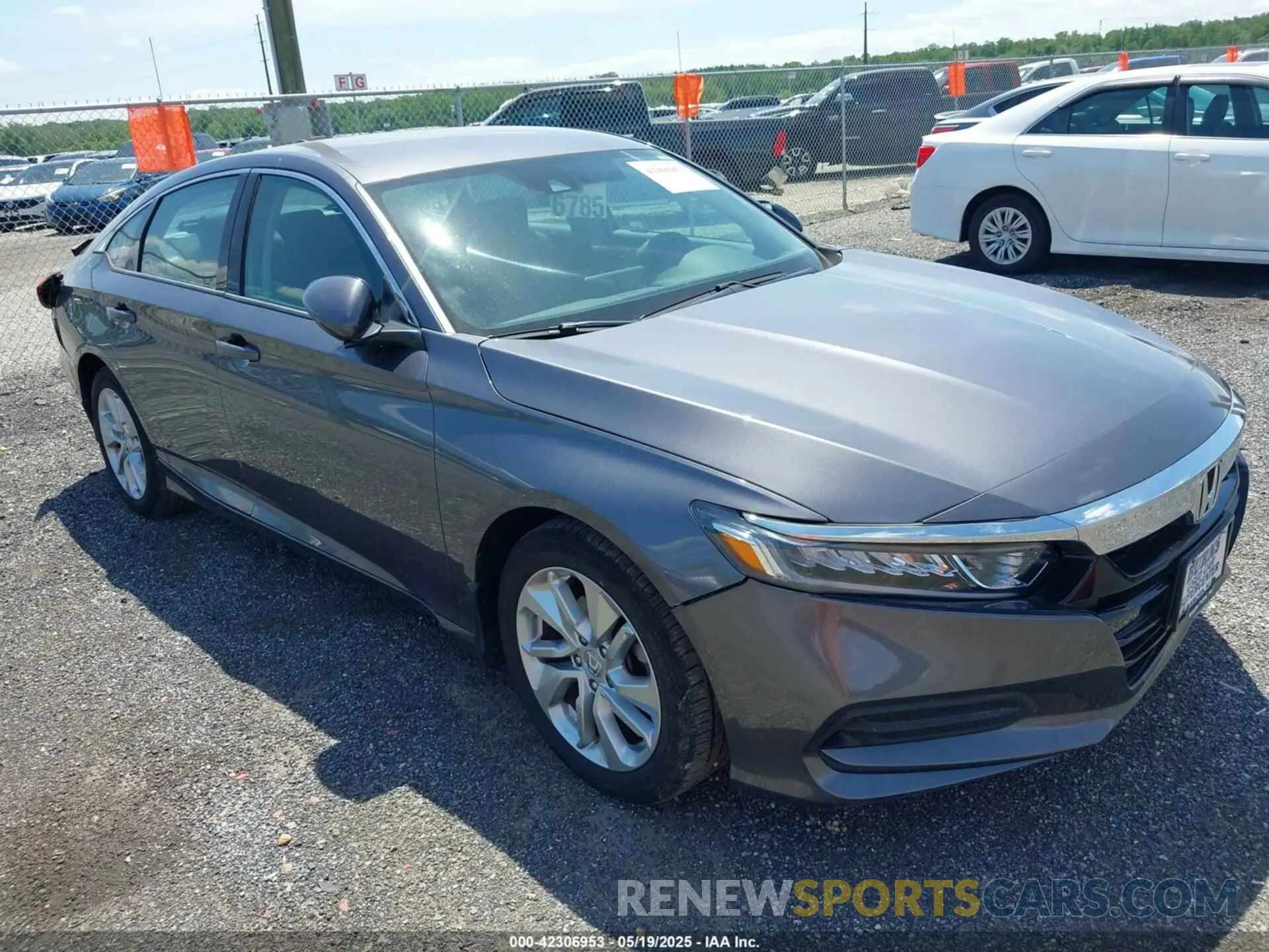1 Photograph of a damaged car 1HGCV1F17KA161612 HONDA ACCORD 2019