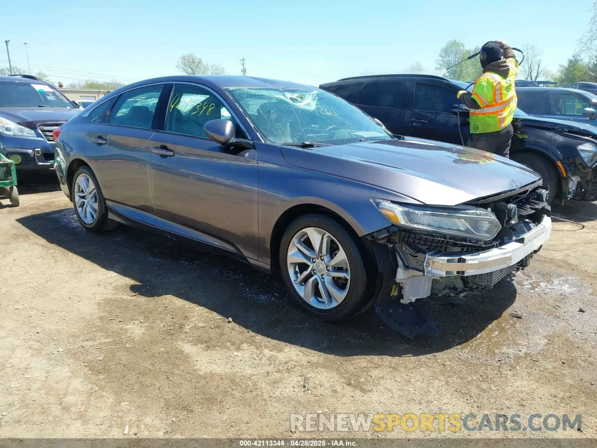 1 Photograph of a damaged car 1HGCV1F18KA069005 HONDA ACCORD 2019