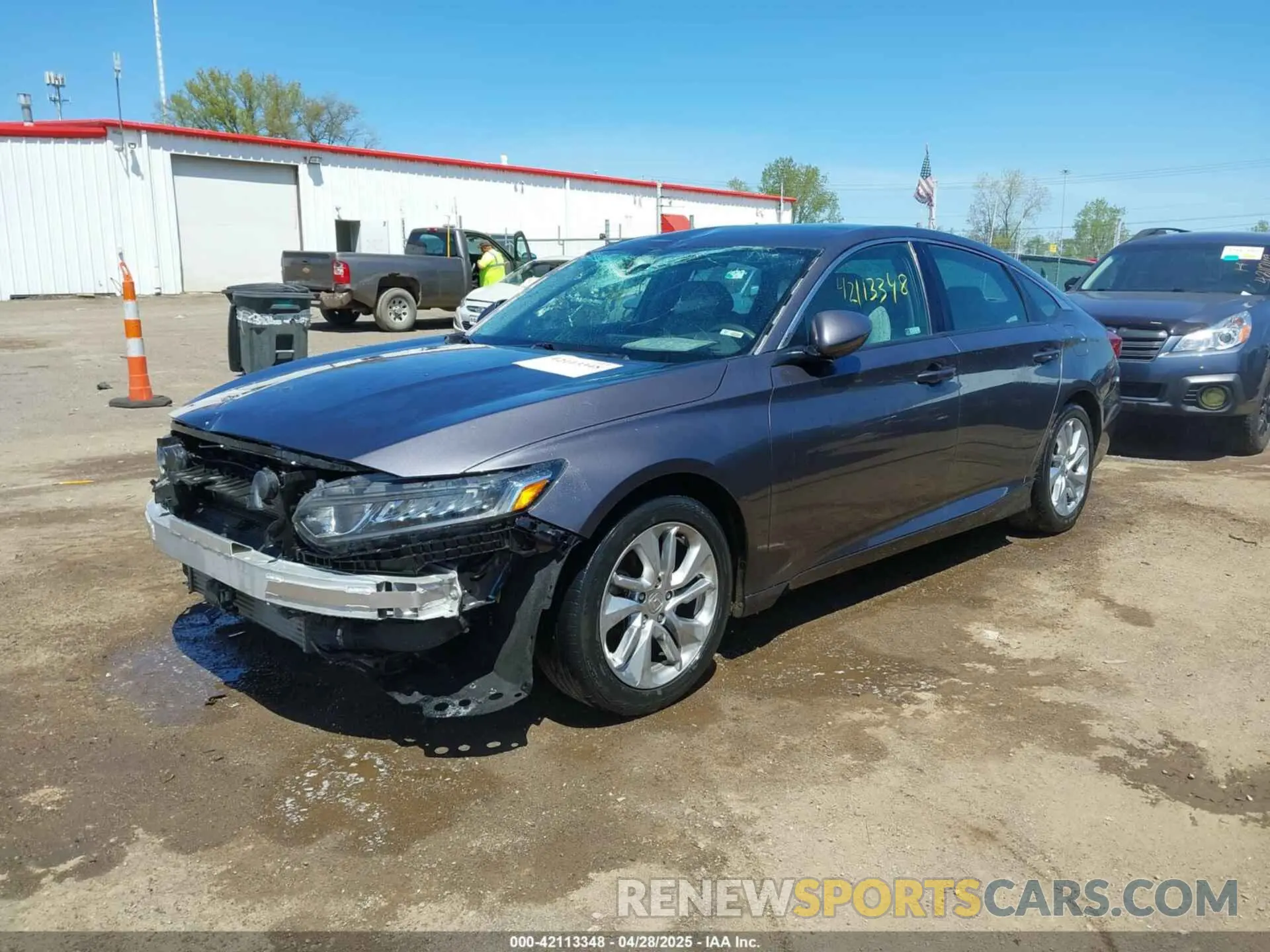 2 Photograph of a damaged car 1HGCV1F18KA069005 HONDA ACCORD 2019