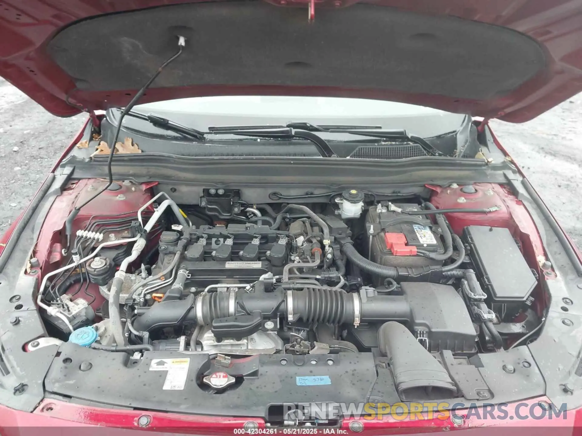 10 Photograph of a damaged car 1HGCV1F18KA082465 HONDA ACCORD 2019