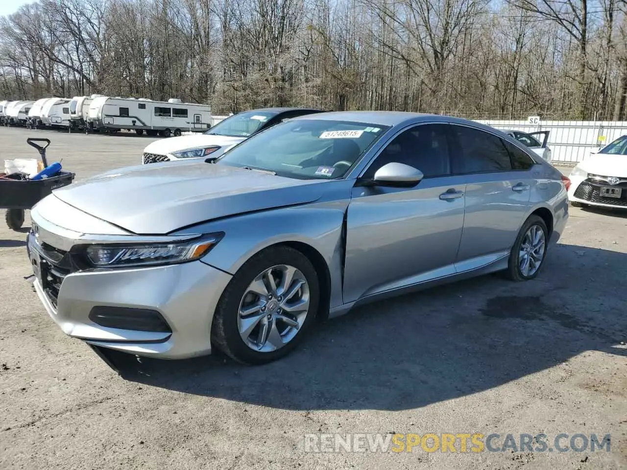 1 Photograph of a damaged car 1HGCV1F18KA088721 HONDA ACCORD 2019